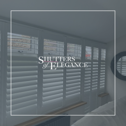 Elegant shutters enhancing a home's kerb appeal
